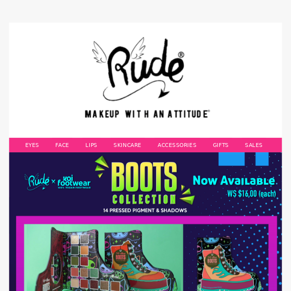 Rude x Koi Footwear Collection is NOW AVAILABLE