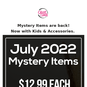 Mystery Items are back!
