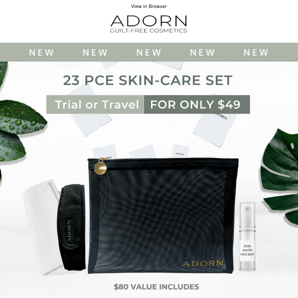 23 PCE Skincare Set – ONLY $49 ❤️