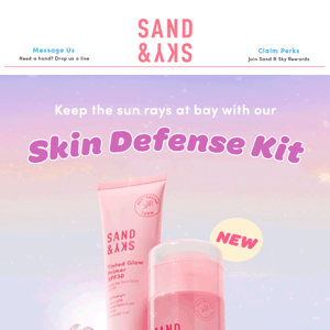 Our 1st SPF Kit is here: Skin Defense Kit