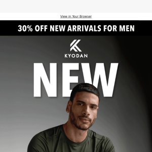 Achieve More in Style - Save 30% on Men's Activewear