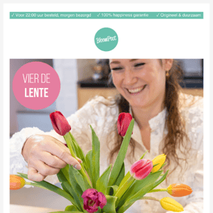 🌷 Vier de lente met onze vrolijke brievenbus cadeaus!