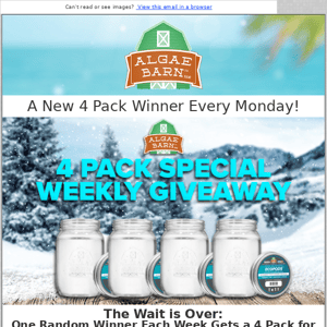 Win a 4 Pack Special Every Monday in 2022! Register to Win Today!