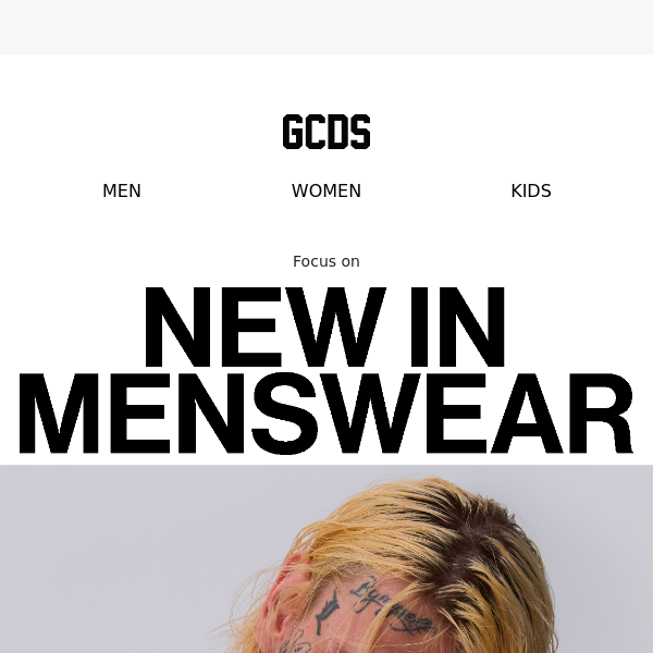 GCDS collection: New in Men