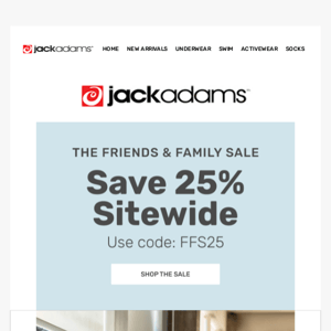 Because you’re family | Save 25%