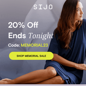 FINAL HOURS: Save 20% for Memorial Day ⏳