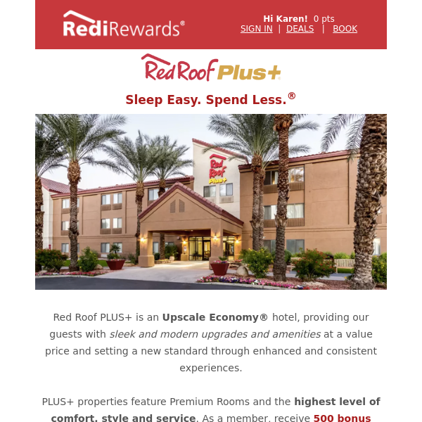 Red Roof, Have You Heard About our Premium Rooms?