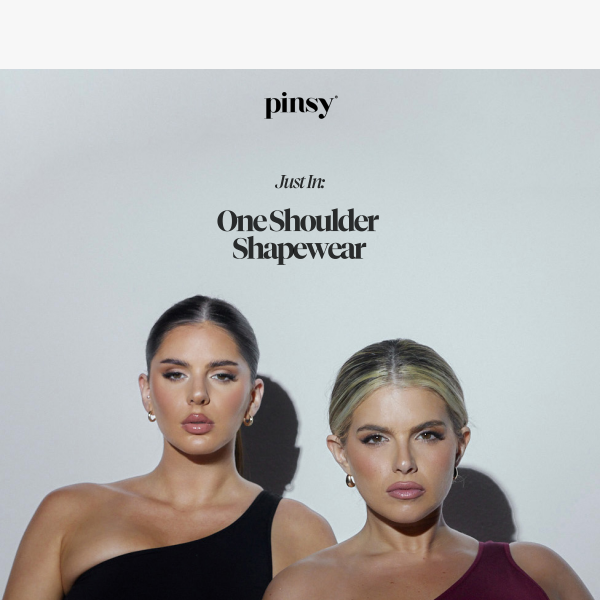OUT NOW: One Shoulder Shapewear