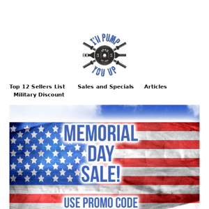 Memorial Day Sale! Save 15% On Supplements at IPYU