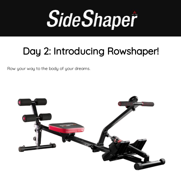 Introducing Rowshaper by SideShaper! - Side Shaper