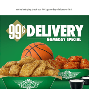 Gameday 🏀ffer: 99¢ delivery!