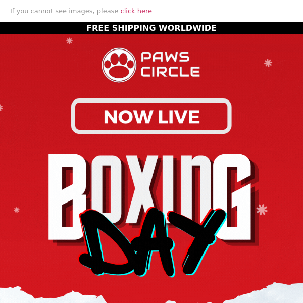 🚨 Boxing Day is LIVE! 🚨