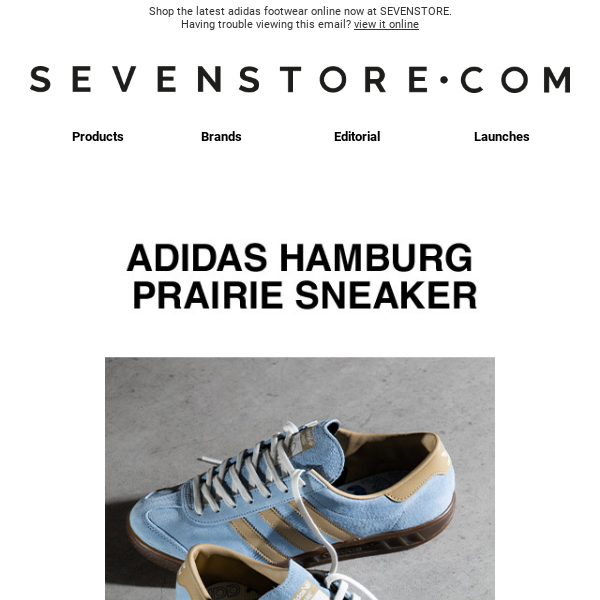 SHOP NOW: adidas Hamburg Prairie Sneaker - Seven Store