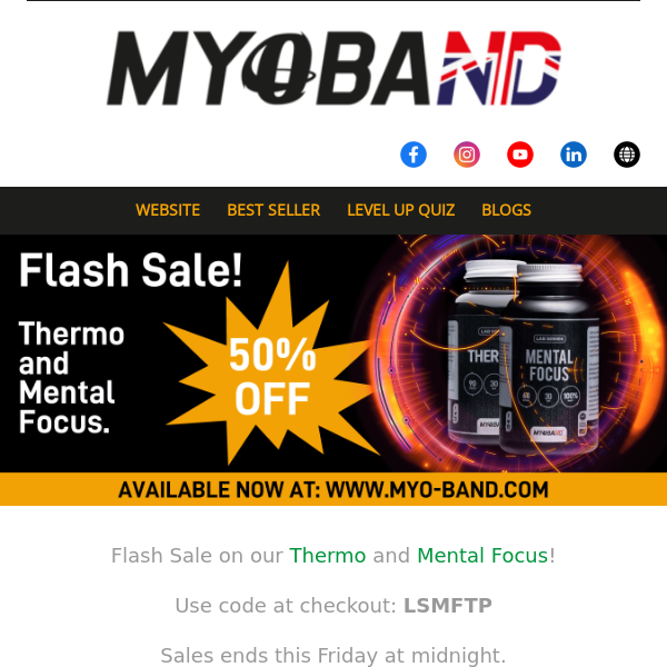 ⚡Mental Focus and Thermo Flash sale ⚡