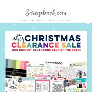 🎉 After Christmas Clearance Sale!