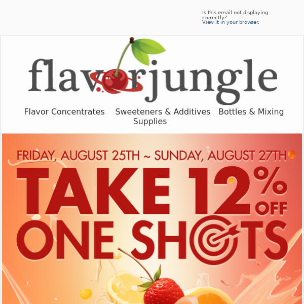 One Shot Wonders at FlavorJungle.com