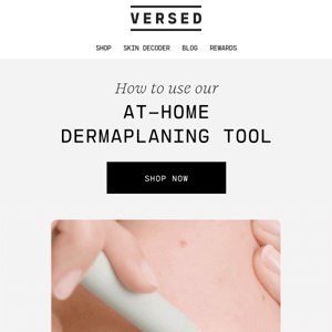 How to dermaplane at home