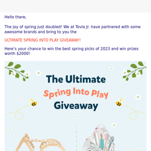 🌸 Ultimate Spring into Play Giveaway!
