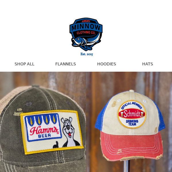 2 New Hats From Our Schmidt and Hamm's Partners 🍻