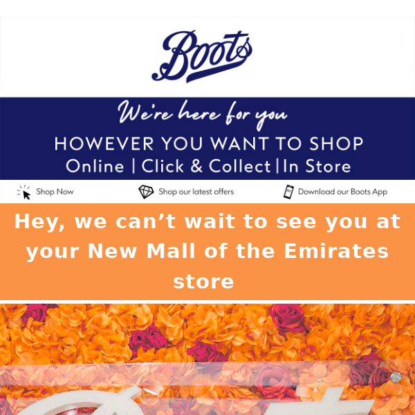 Boots Mall of the Emirates✨