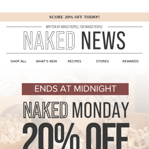 Enjoy 20% OFF Today Only! ⏰