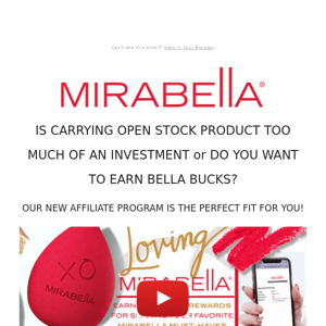 Making $$$ with Mirabella's Affiliate Program