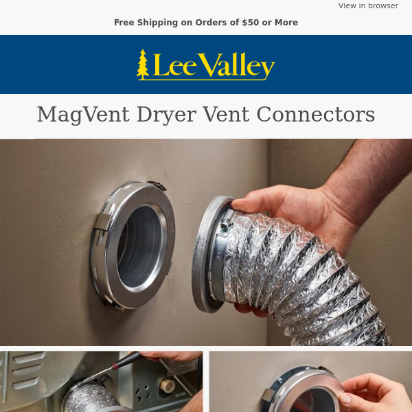 Dryer Vent Connectors – Never Hesitate to Move Your Dryer Again