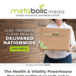 Healthy Mitochondria? We have meals for that!