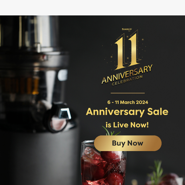 Kuvings' 11th Anniversary Sale! 🎉