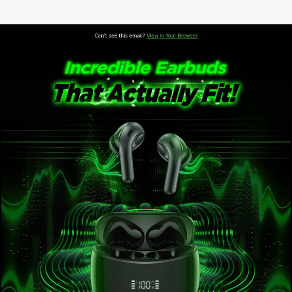 Earbuds that *actually* fit!