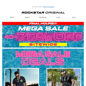 Mega Sale Deals + Extra 10% Off 🤯