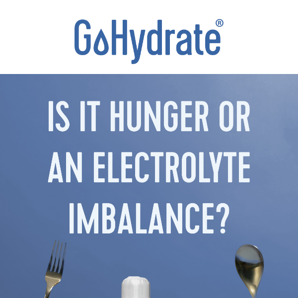 How an Electrolyte Imbalance Triggers False Hunger