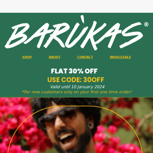 Grab a Nutty 30% Off on Your First Barukas Bite!