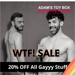 👅 20% Off‼️ All Men's Toys