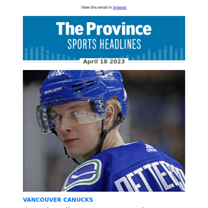 PlayNow.com has the Canucks as Playoff Underdogs