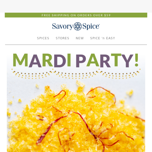 Let the Good Times Roll! Great Ways To Use Saffron Salt This Mardi Gras