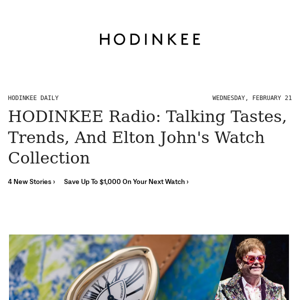 Hodinkee Daily | 02/21/2024
