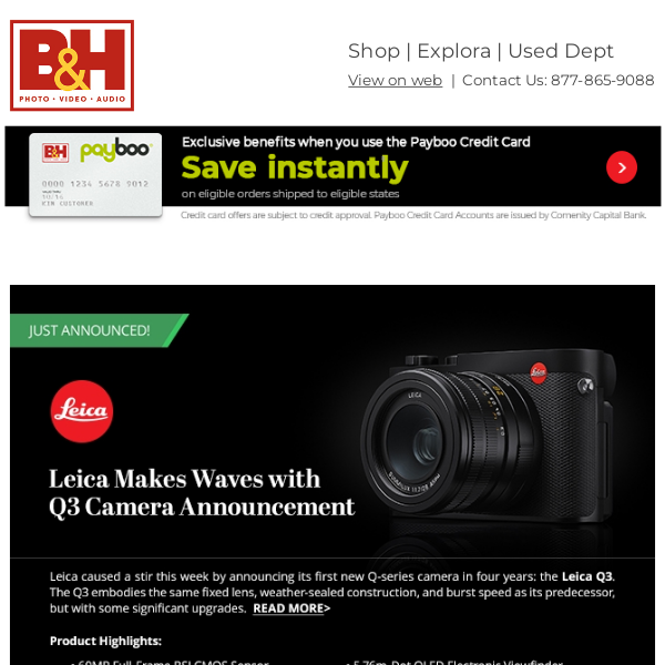 National Photo Month: Last Chance to Save + Guides & Tips | New Leica Q3 Camera