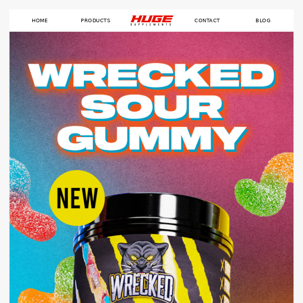 Just In: Wrecked Sour Gummy 💥