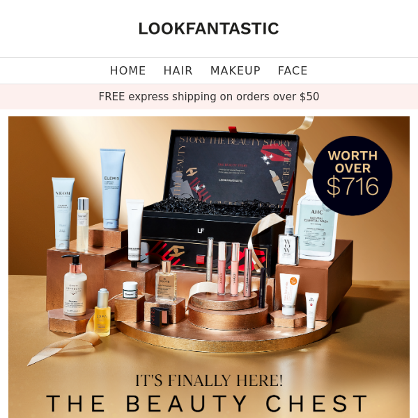 JUST LANDED 🚀 LOOKFANTASTIC’s 2022 Beauty Chest (Worth over $716)