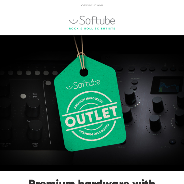 Softube Outlet is now open 🤗