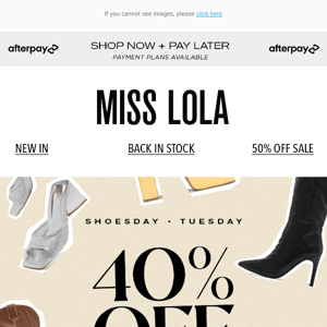 🗣 “45% OFF?!”…. HERE 🙋→ - Miss Lola