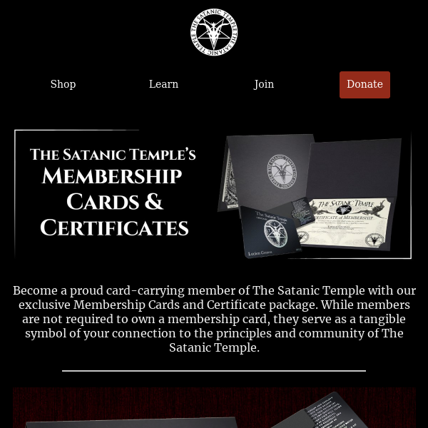 Are You A Card Carrying TST Member?