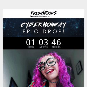 Most Epic Cyber Monday Drop is coming to an end😱