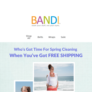 Spring It On With FREE SHIPPING