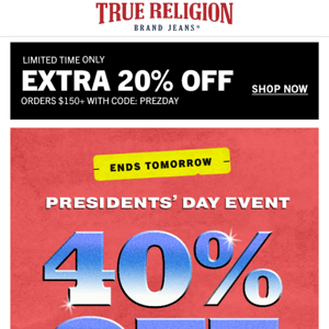 PRESIDENTS DAY SALE EXTENDED 🇺🇸