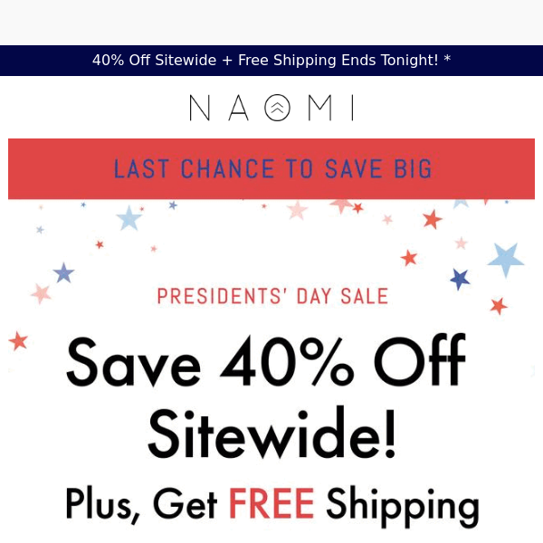 🌟 Last Chance to Save Big for Presidents’ Day!