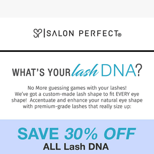 Get 30% OFF Lash DNA!