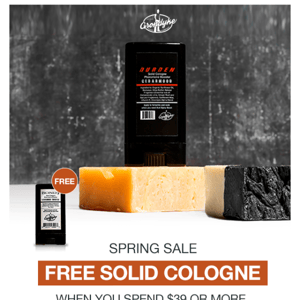 🚨 FREE Solid Cologne Booster