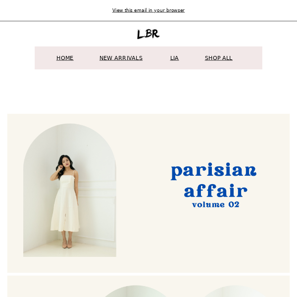 NEW IN: PARISIAN AFFAIR V.2